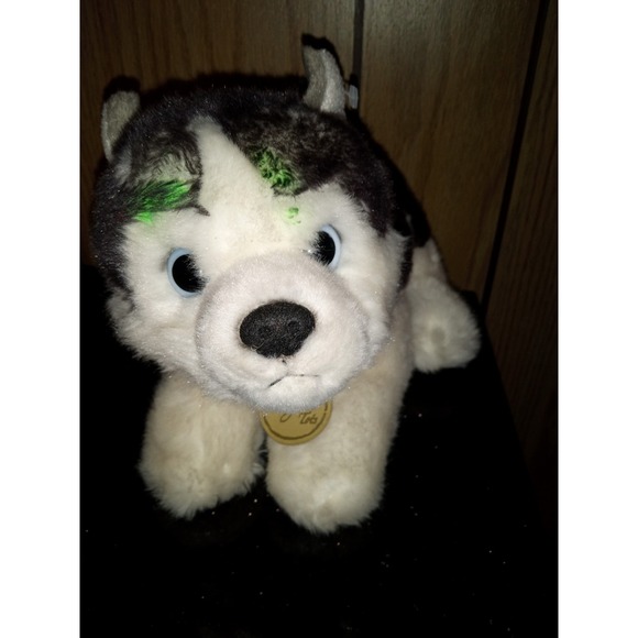 TY Beanie 9" SLUSH & Livvie Leopard 6" & Miyon Husky Dog Plush Stuffed Animal - Picture 15 of 16